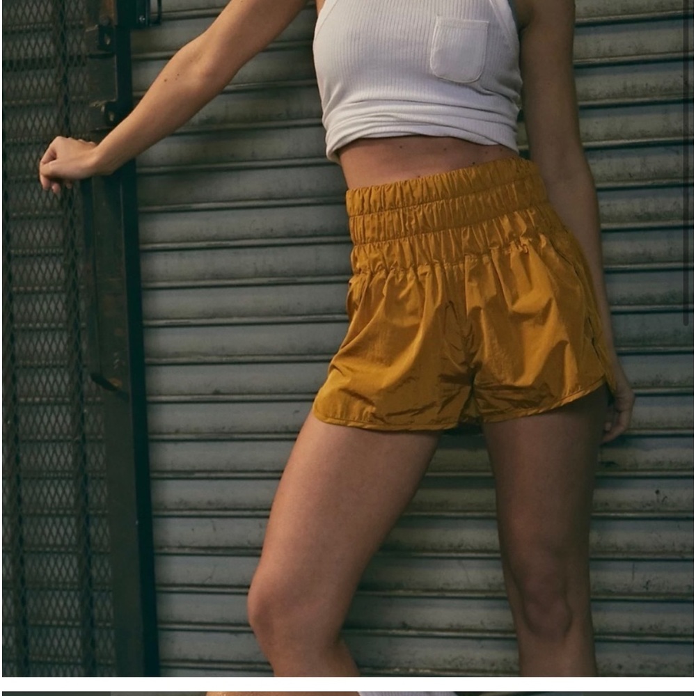 The way home free people shorts 
- size medium - gold